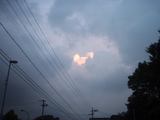 夕暮れ